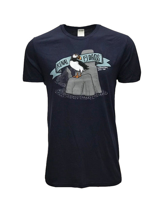Kenai Fjords Puffin Tee - Unisex