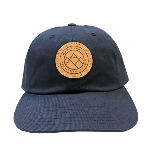 Mount Juneau Dad Hat - Navy