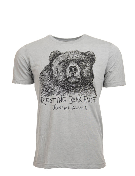 Resting Bear Face Tee - Unisex – Treetop Tees