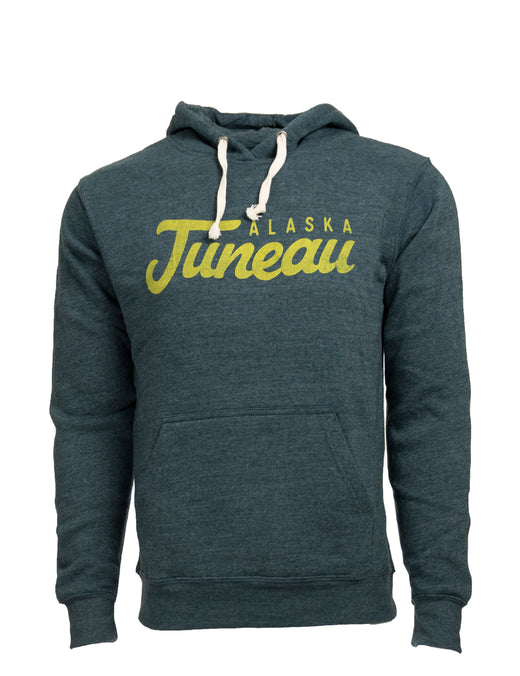 Juneau Alaska Script Lettering Hoodie
