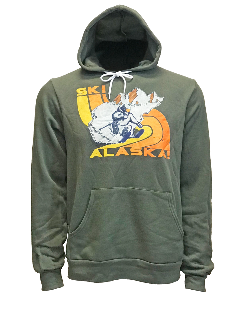 Ski Alaska Hoodie Unisex