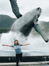 Juneau Skyline T-Shirt by Whale Statue