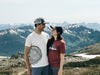Denali Mountain National Park T-Shirt and Tree ring, mountain couple