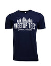 Treetop Tees, Juneau Alaska Shirt - Unisex Dark Navy